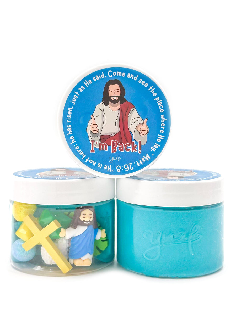 Easter Sensory Dough Jar Sensory Dough Young, Wild & Friedman 