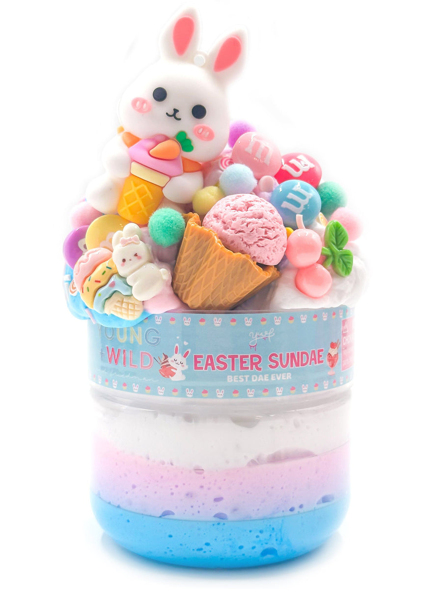 Easter Sundae Slime Slime Young, Wild & Friedman 