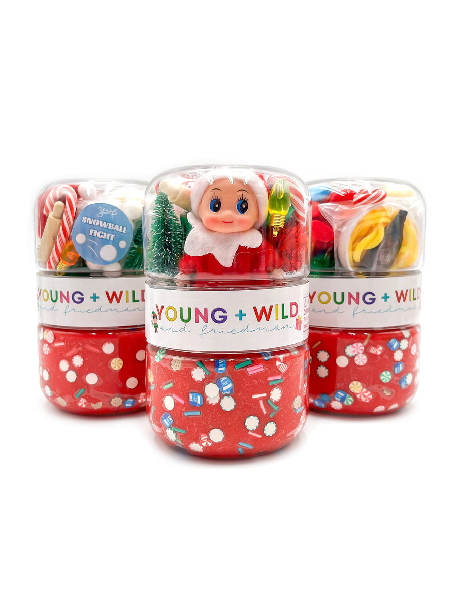 Elf Grab & Go Dough Jar Grab and Go Dough Young, Wild & Friedman 