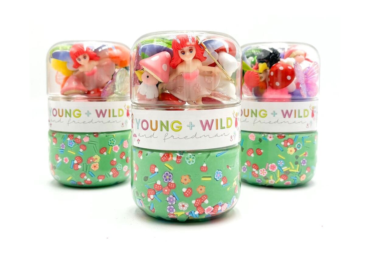 Fairy Grab & Go Dough Jar Grab and Go Dough Young, Wild & Friedman 