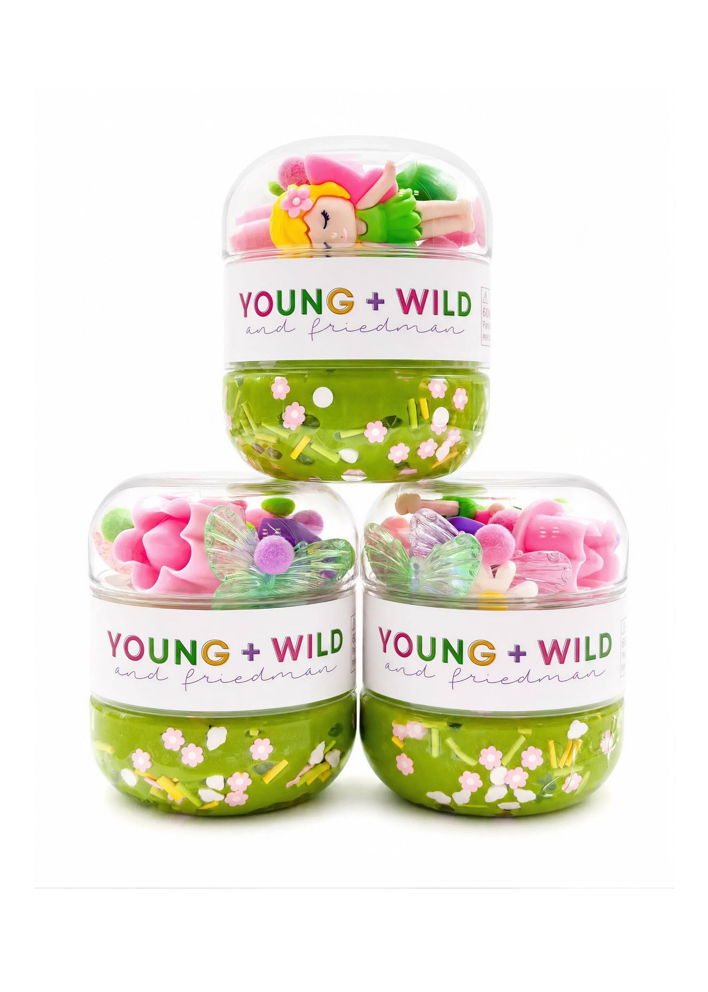 Fairy Sensory Dough Jar Sensory Dough Young, Wild & Friedman 
