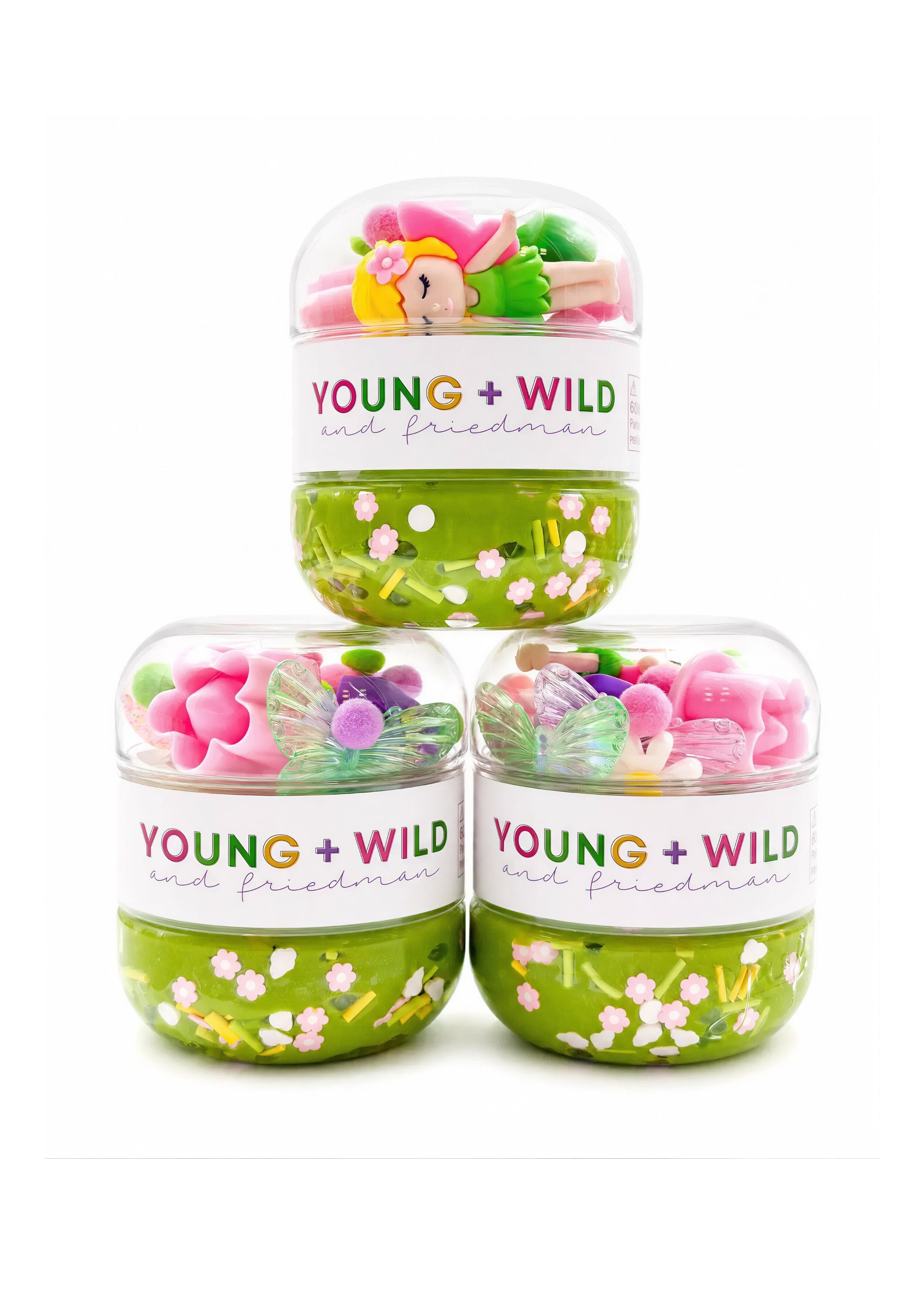 Fairy Sensory Dough Jar Sensory Dough Young, Wild & Friedman 