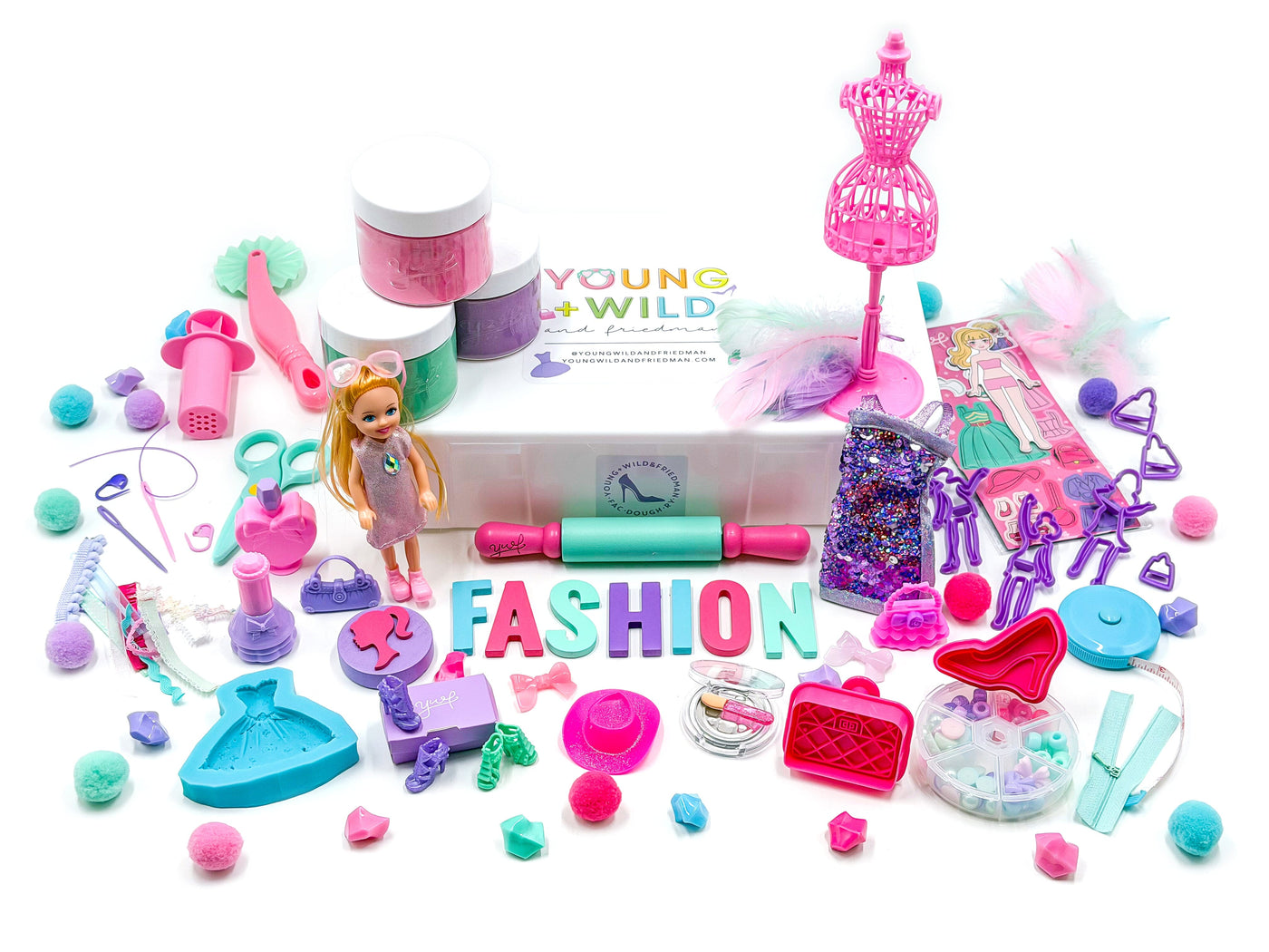 Fashionista Sensory Kit Sensory Kit Young, Wild & Friedman 
