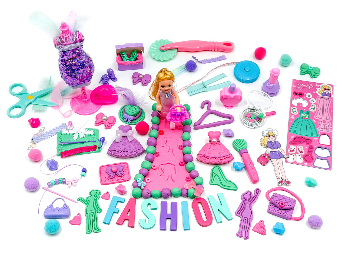 Fashionista Sensory Kit Sensory Kit Young, Wild & Friedman 
