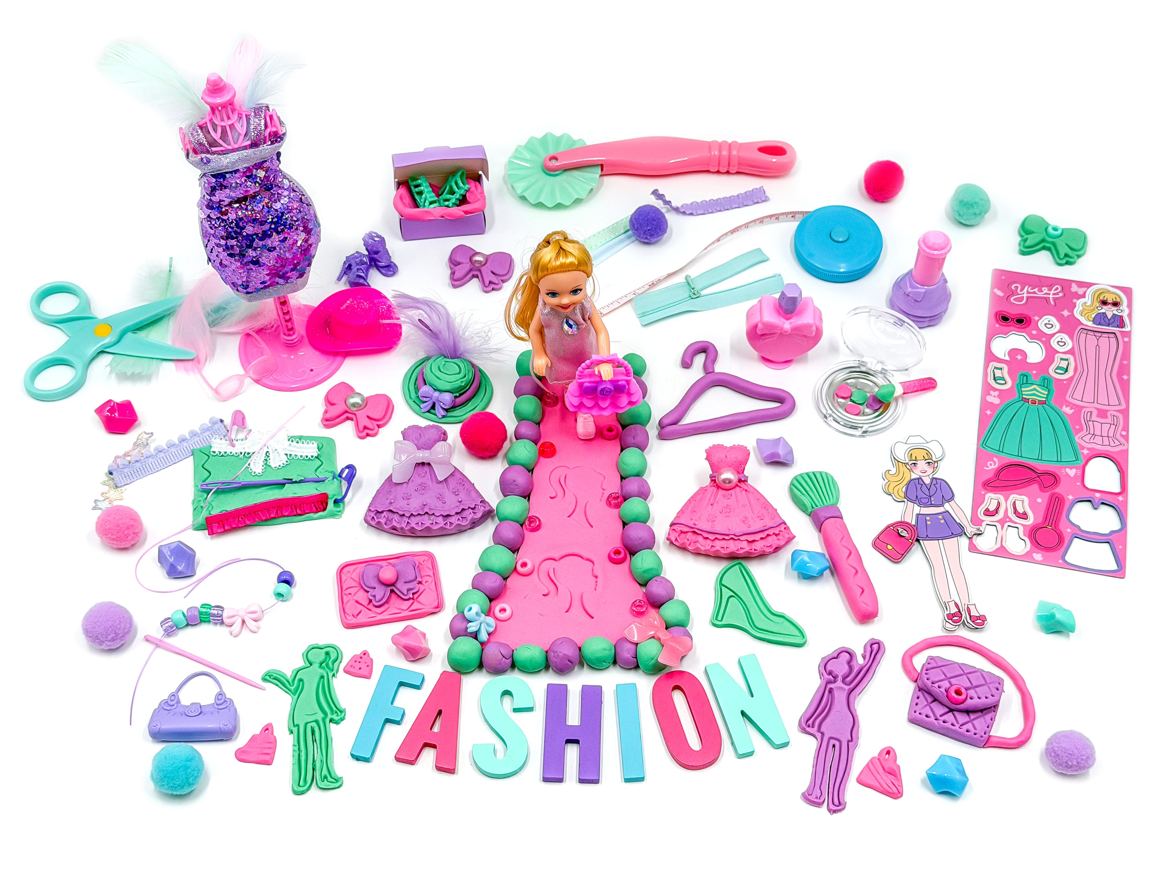 Fashionista Sensory Kit Sensory Kit Young, Wild & Friedman 
