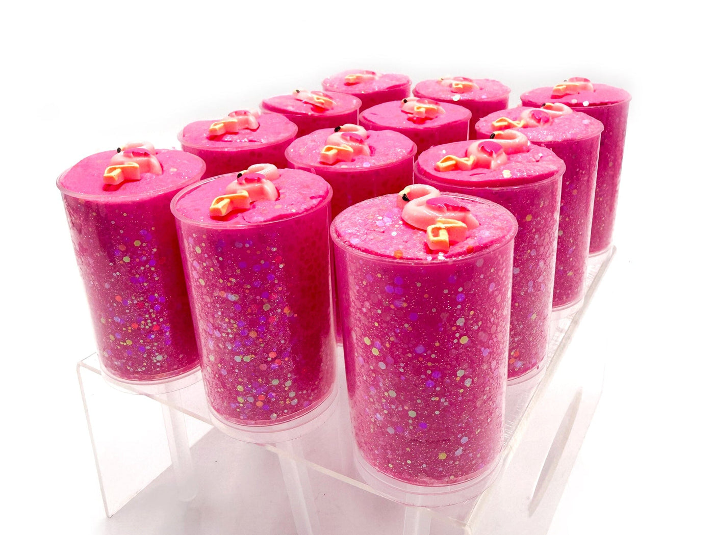 Flamingo Sensory Dough Push Pop Sensory Dough Young, Wild & Friedman 