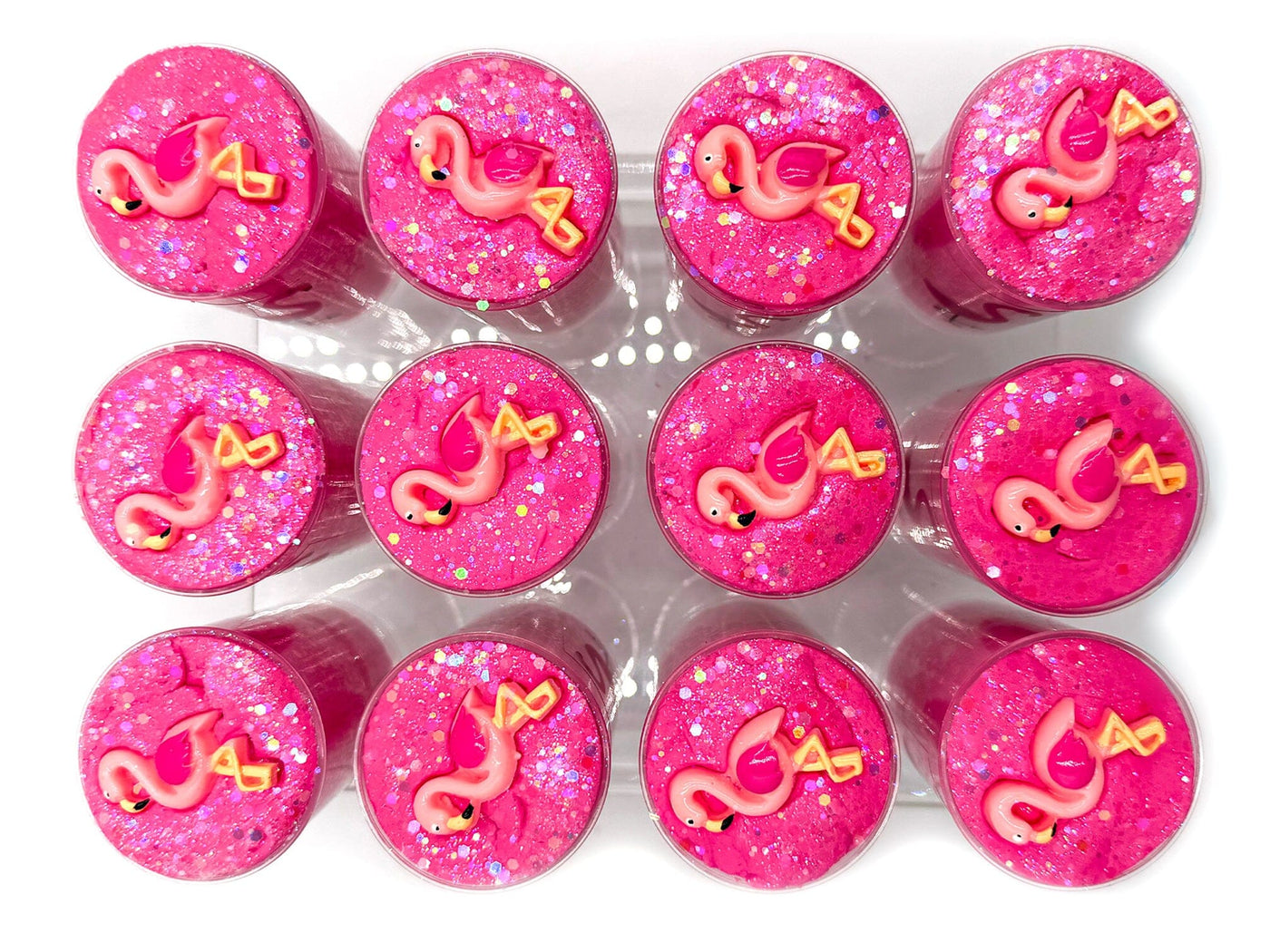 Flamingo Sensory Dough Push Pop Sensory Dough Young, Wild & Friedman 