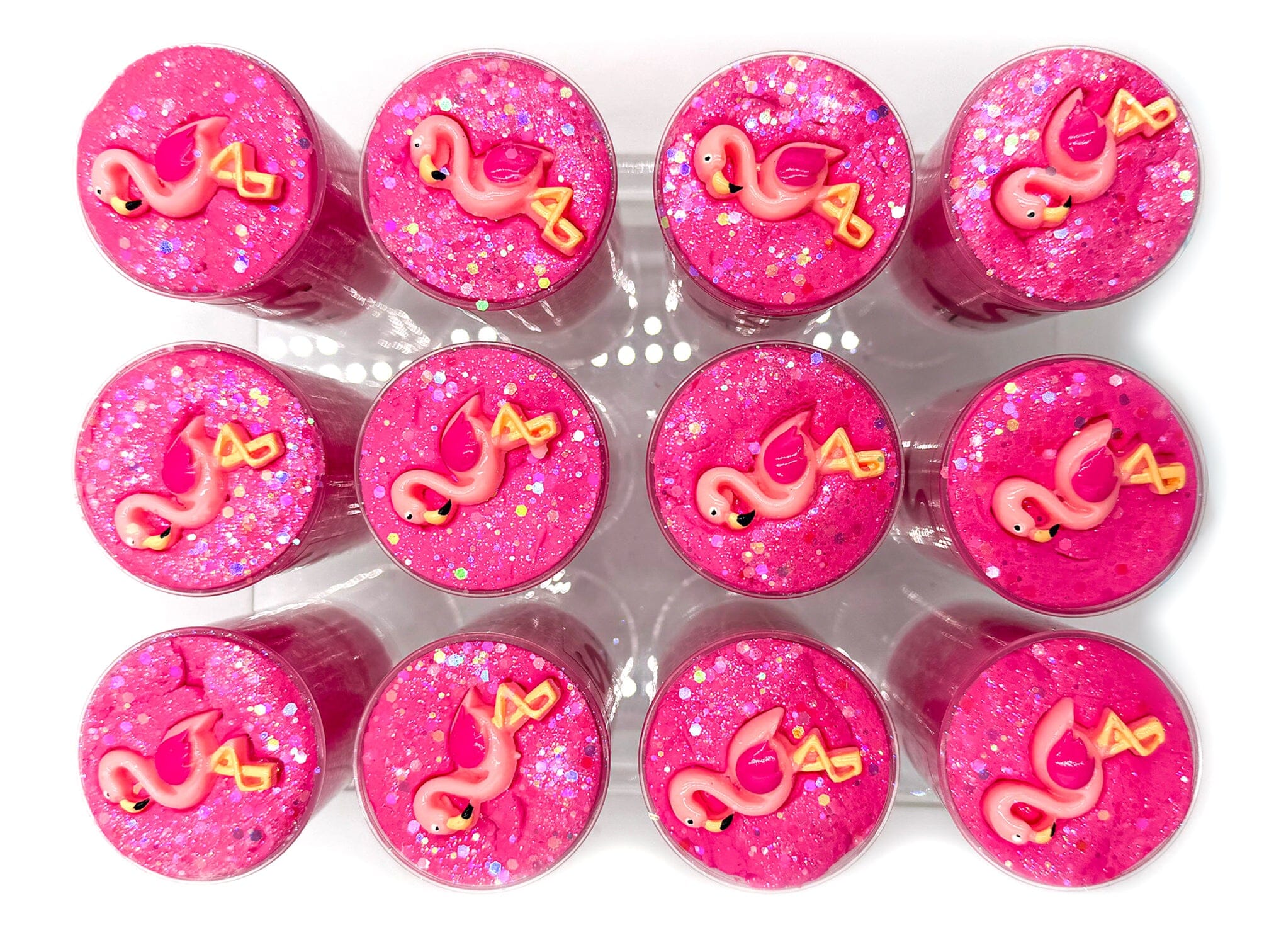 Flamingo Sensory Dough Push Pop Sensory Dough Young, Wild & Friedman 