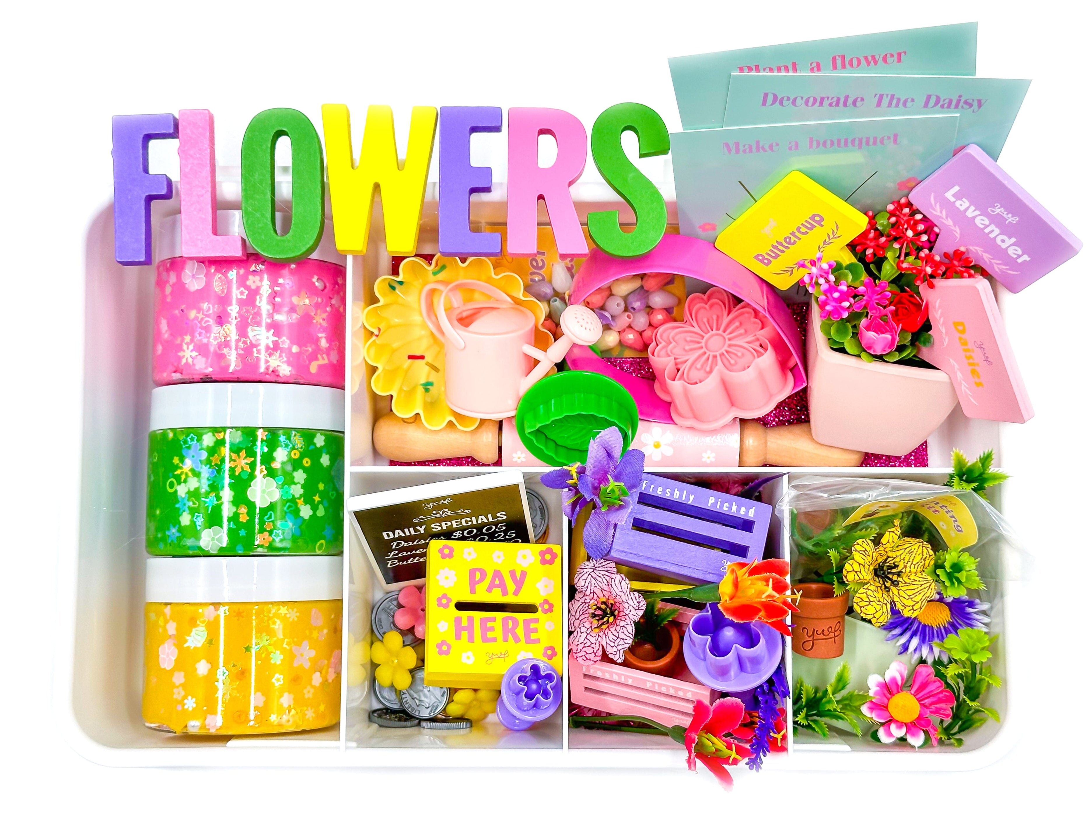 Flower Shop Kit Sensory Kit Young, Wild & Friedman Classic Sensory Dough 