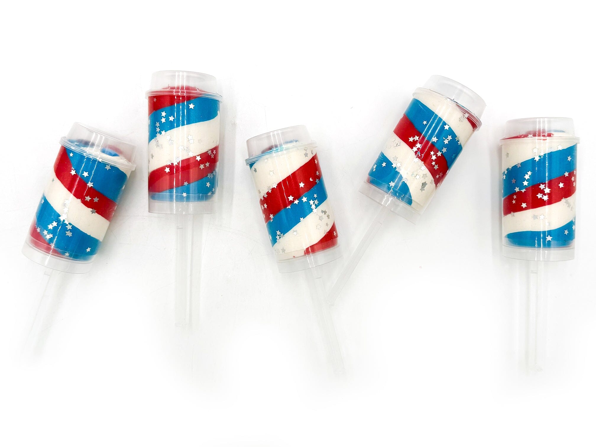 Fourth of July Sensory Dough Push Pop Sensory Dough Young, Wild & Friedman 