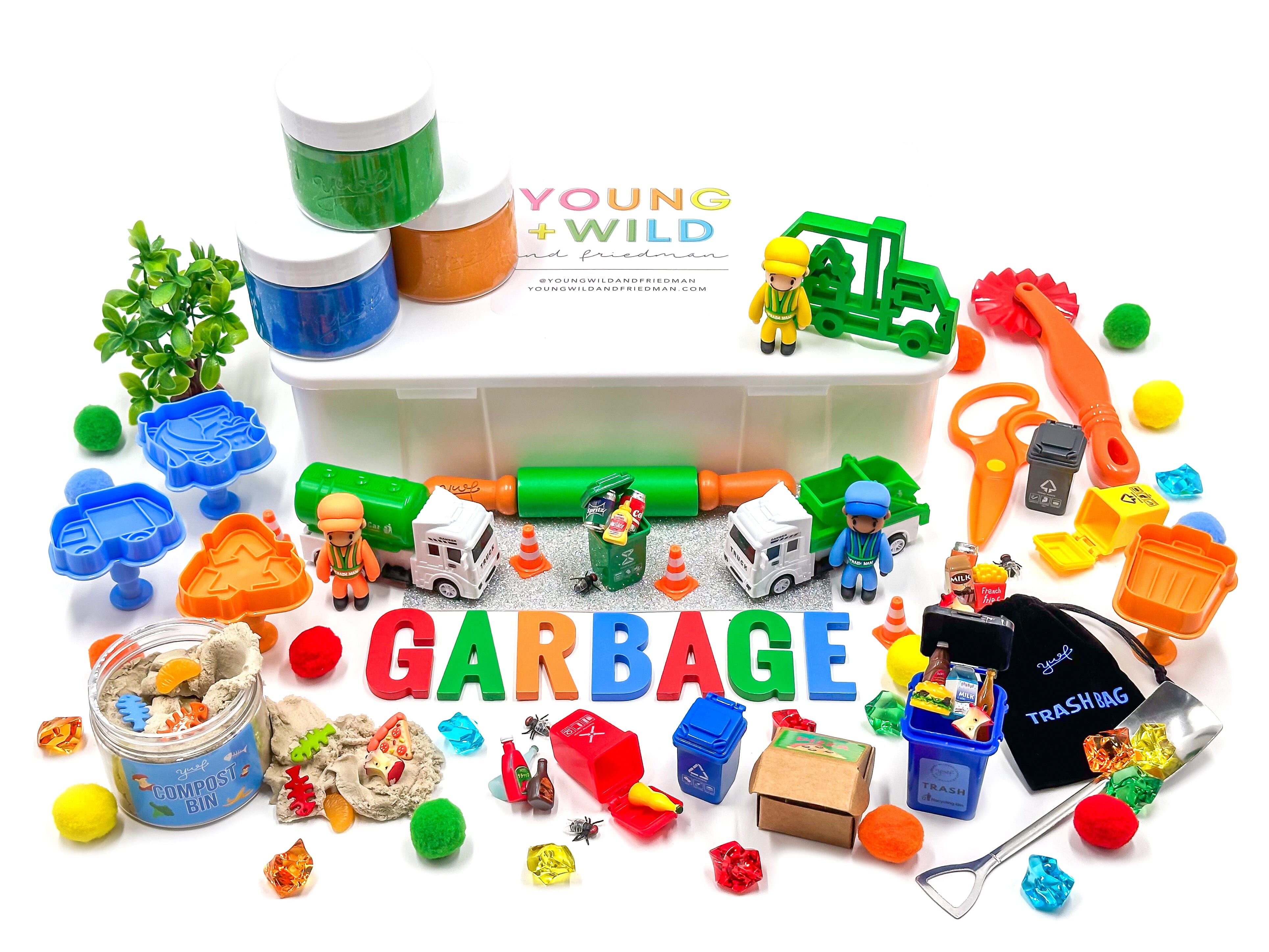 Garbage Truck Sensory Kit · Young + Wild and Friedman