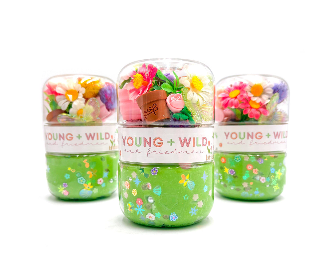 Gardening Grab & Go Dough Jar Grab and Go Dough Young, Wild & Friedman 