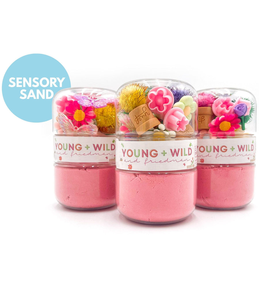 Gardening Grab & Go Sensory Sand Jar Grab and Go Dough Young, Wild & Friedman 