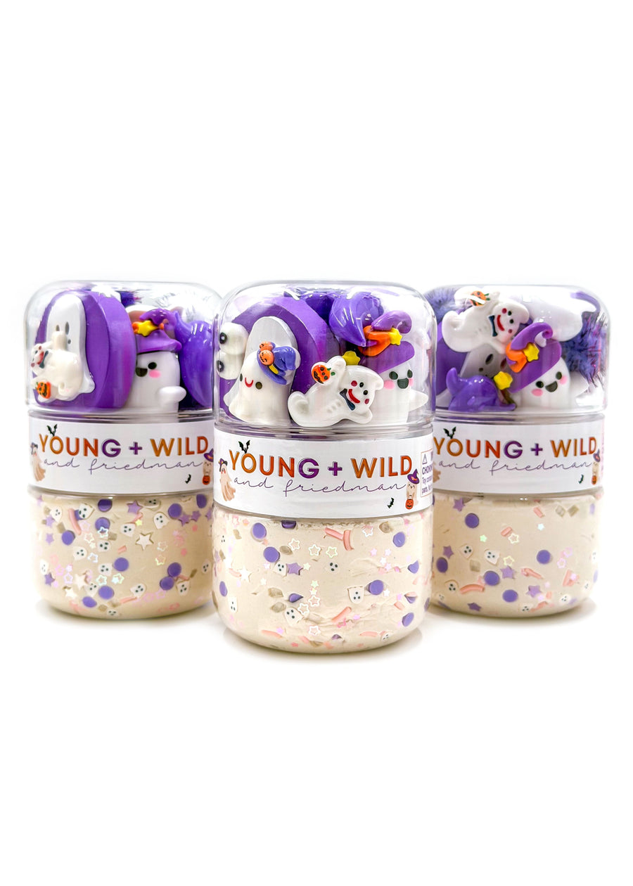 Ghost Grab & Go Dough Jar Grab and Go Dough Young, Wild & Friedman 