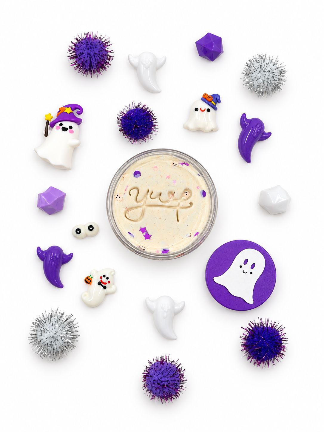 Ghost Grab & Go Dough Jar Grab and Go Dough Young, Wild & Friedman 