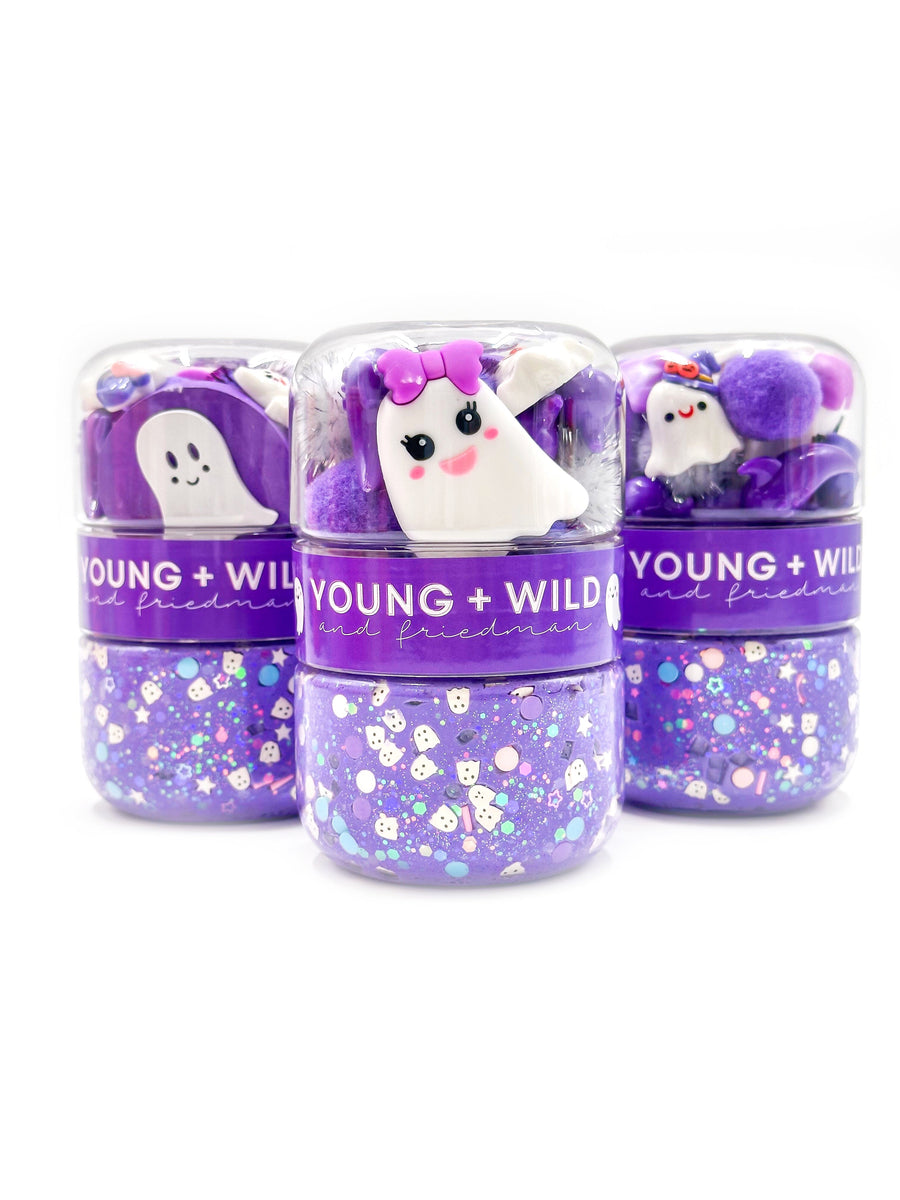 Ghost Grab & Go Dough Jar Grab and Go Dough Young, Wild & Friedman 
