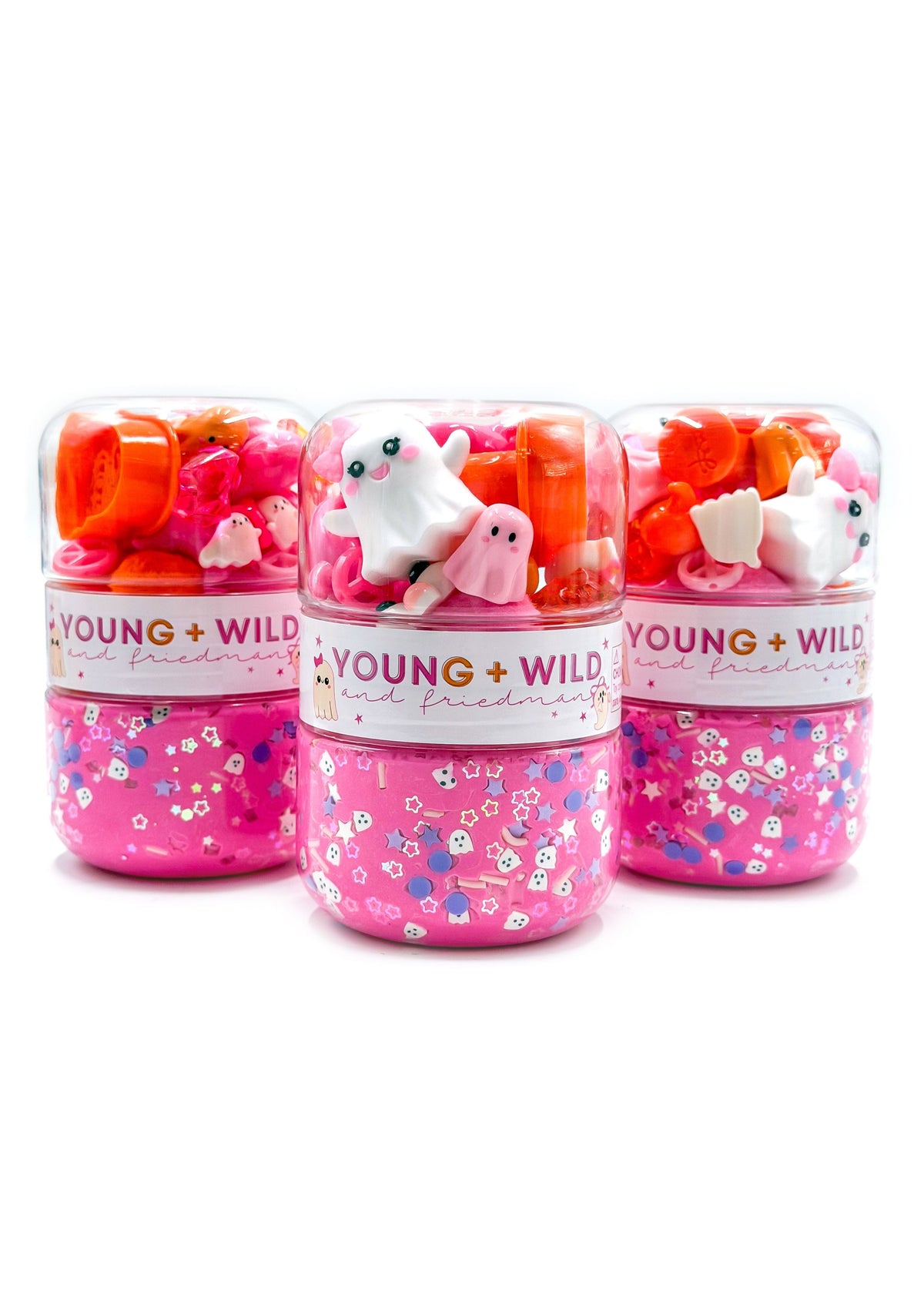 Ghoul Squad Grab & Go Dough Jar Grab and Go Dough Young, Wild & Friedman 