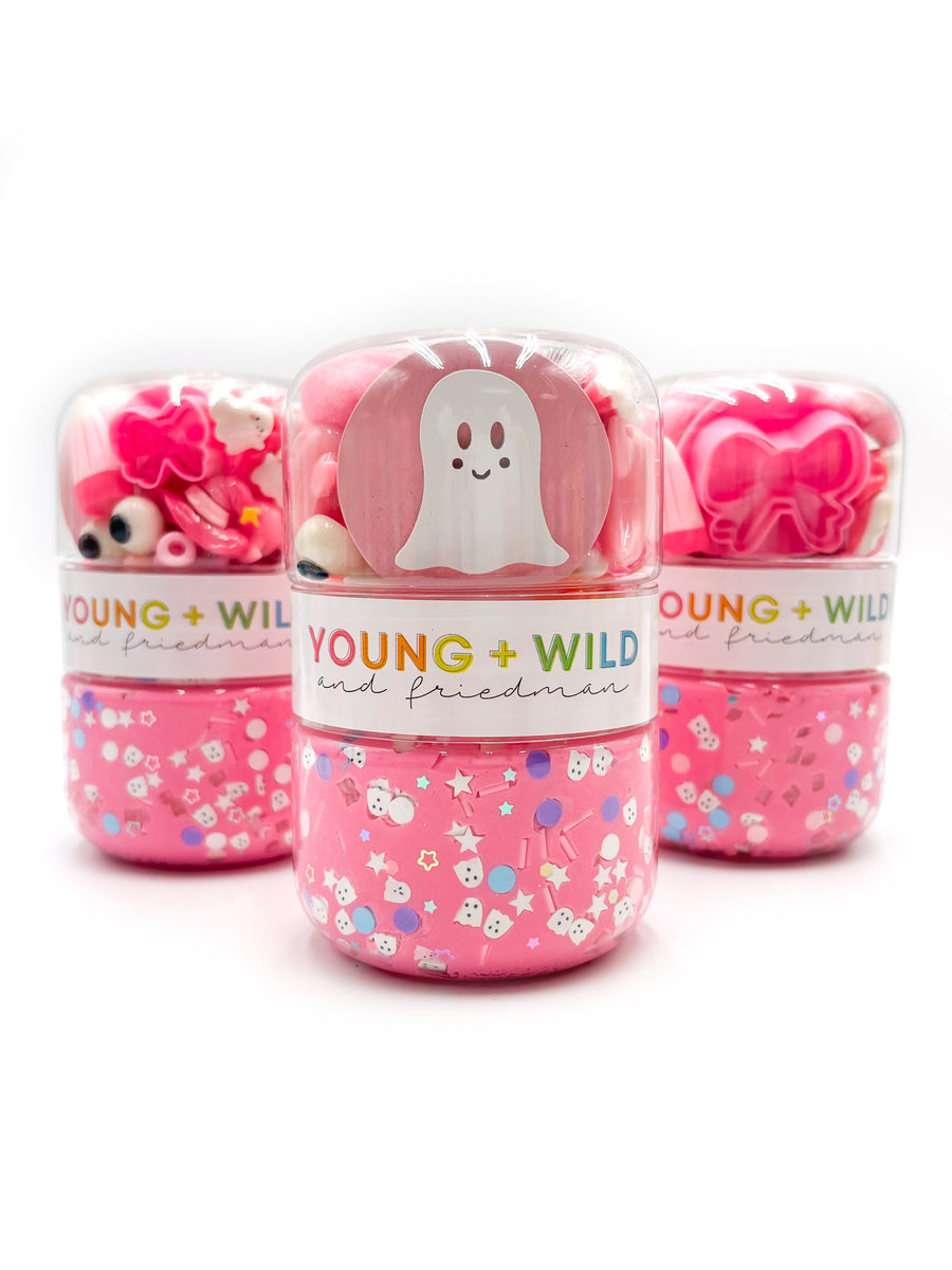 Girly Ghoul Grab & Go Dough Jar Grab and Go Dough Young, Wild & Friedman 