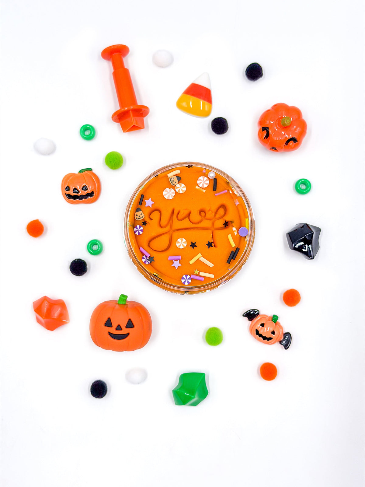 Happy Halloween Sensory Dough Jar Sensory Dough Young, Wild & Friedman 