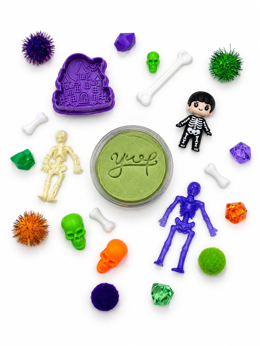 Haunted House Grab & Go Dough Jar Grab and Go Dough Young, Wild & Friedman 
