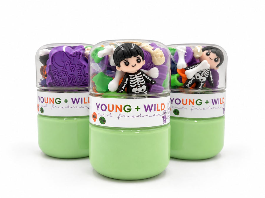 Haunted House Grab & Go Dough Jar Grab and Go Dough Young, Wild & Friedman 
