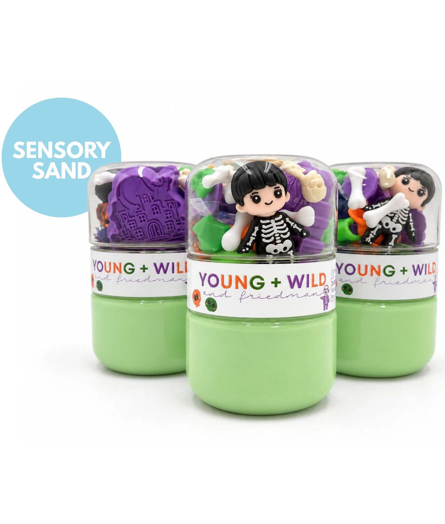 Haunted House Grab & Go Sand Jar grab and go sand Young, Wild & Friedman 