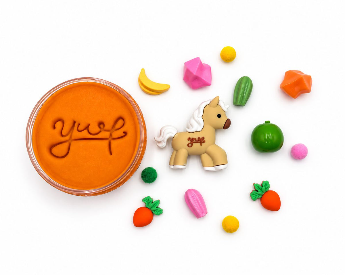 Horse Sensory Dough Jar Sensory Dough Young, Wild & Friedman 