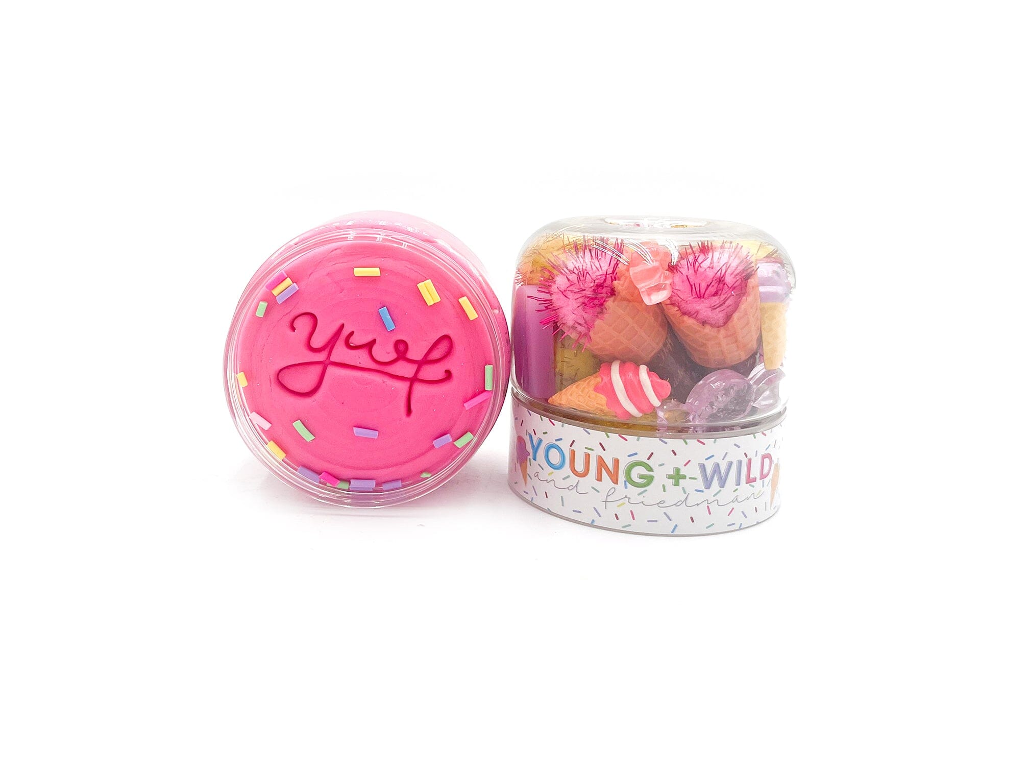 Ice Cream Grab & Go Dough Jar · Young + Wild and Friedman