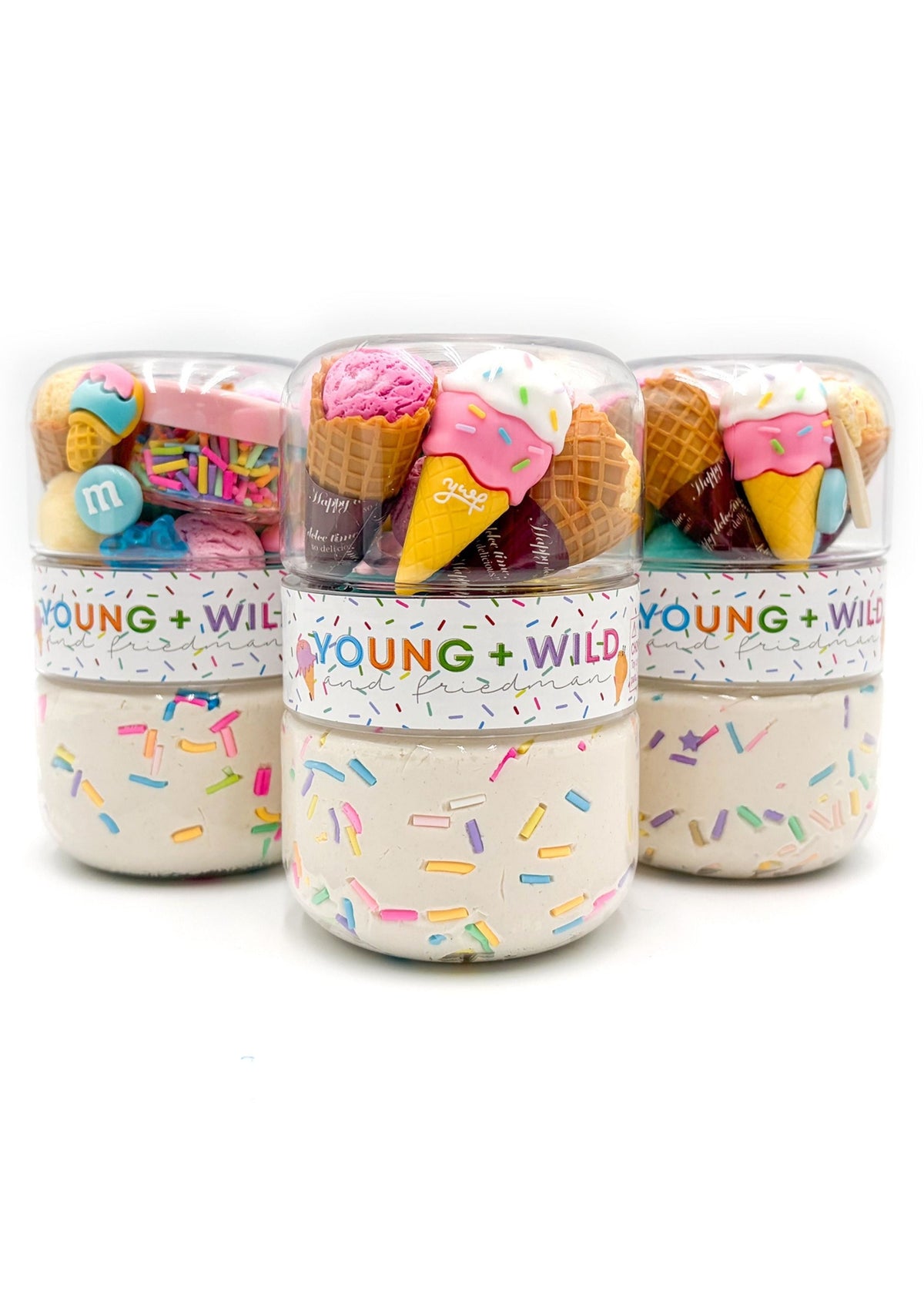 Ice Cream Grab & Go Dough Jar Grab and Go Dough Young, Wild & Friedman 