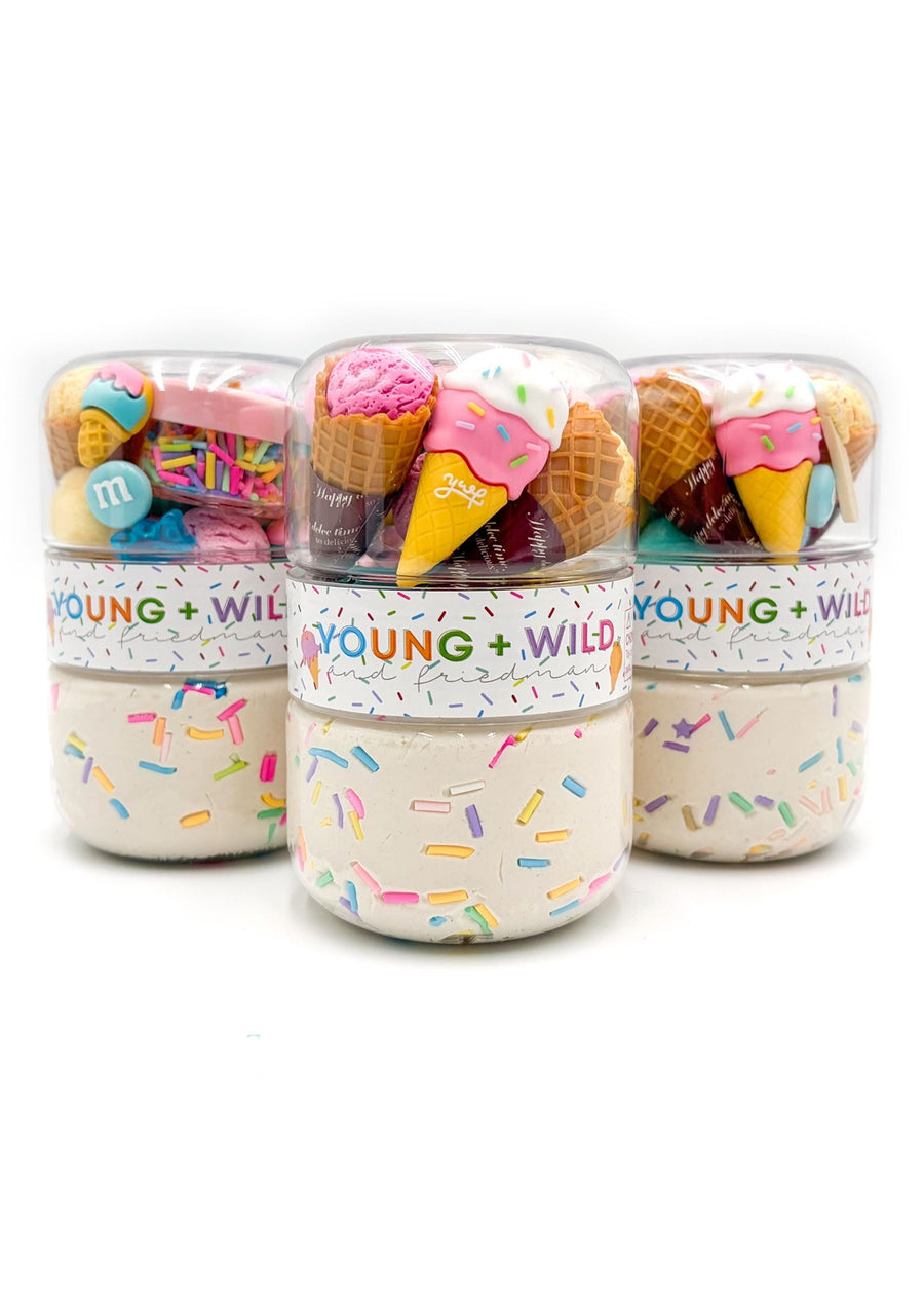 Ice Cream Grab & Go Dough Jar Grab and Go Dough Young, Wild & Friedman 