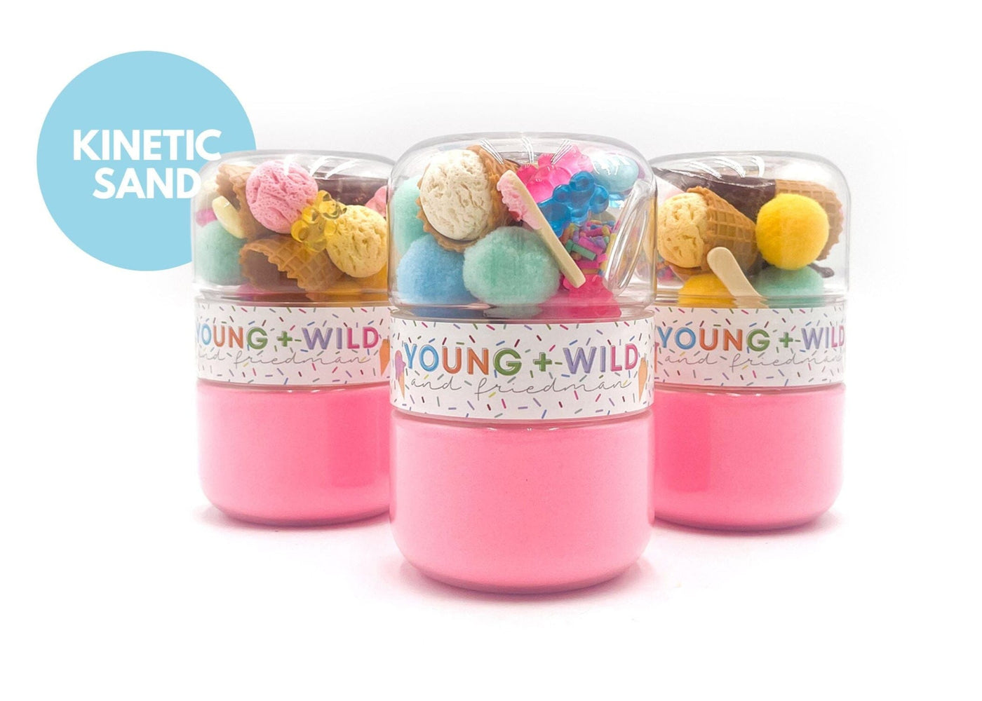Ice Cream Grab & Go Sand Jar Grab and Go Dough Young, Wild & Friedman 