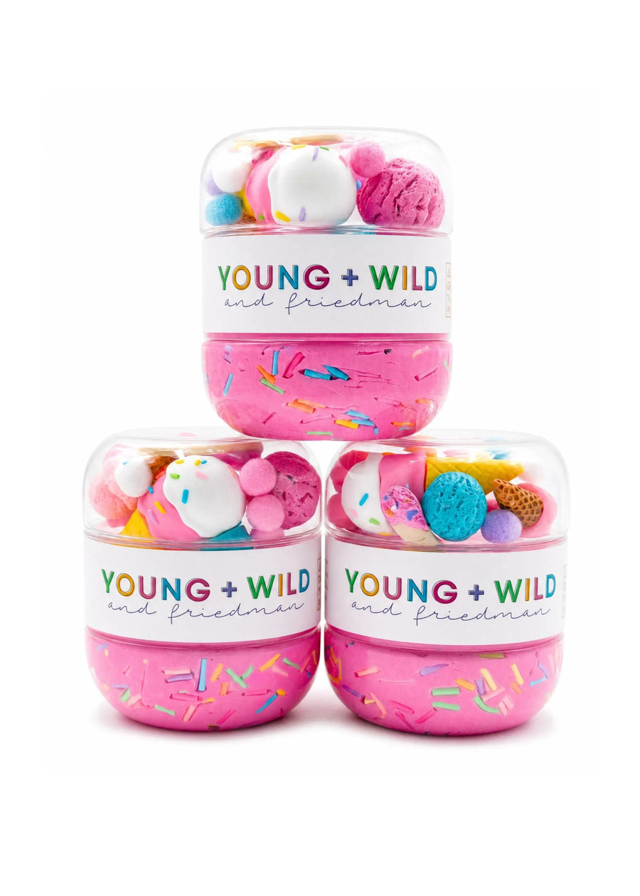 Ice Cream Sensory Dough Jar Sensory Dough Young, Wild & Friedman 