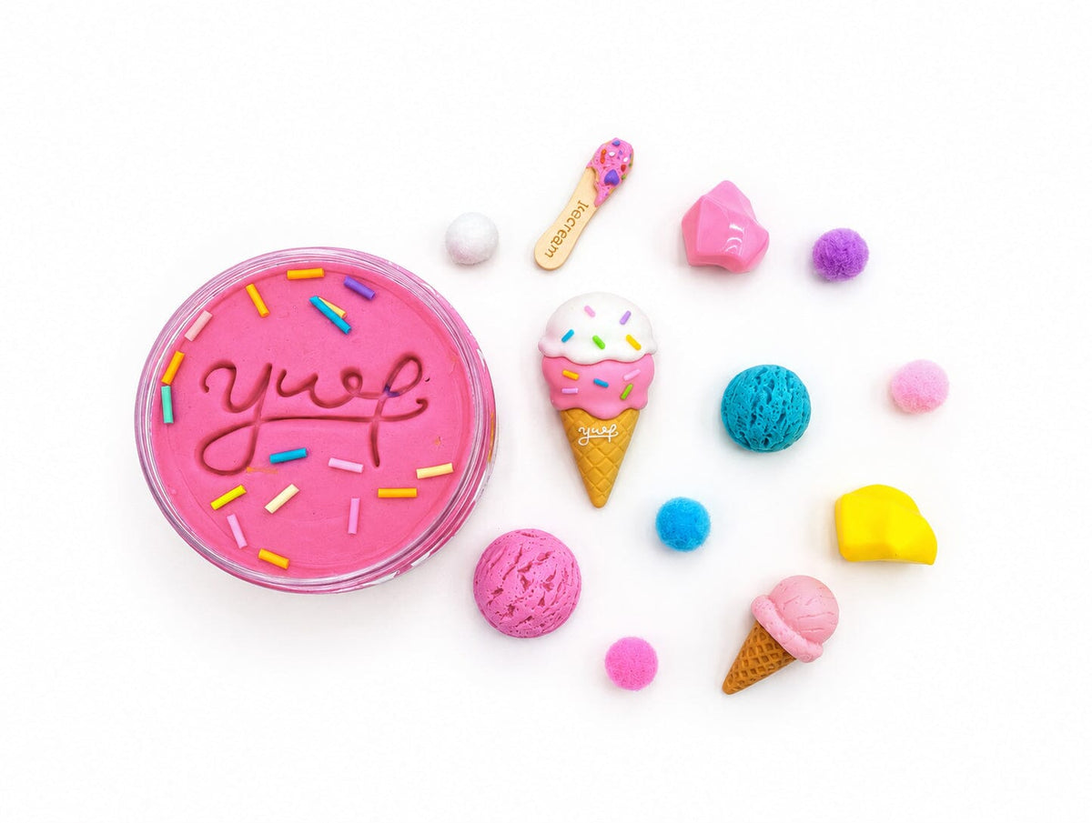 Ice Cream Sensory Dough Jar Sensory Dough Young, Wild & Friedman 