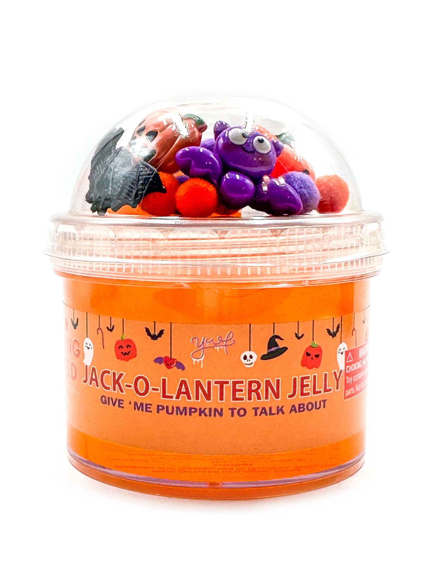 Jack-O-Lantern Jelly Slime Slime Young, Wild & Friedman 