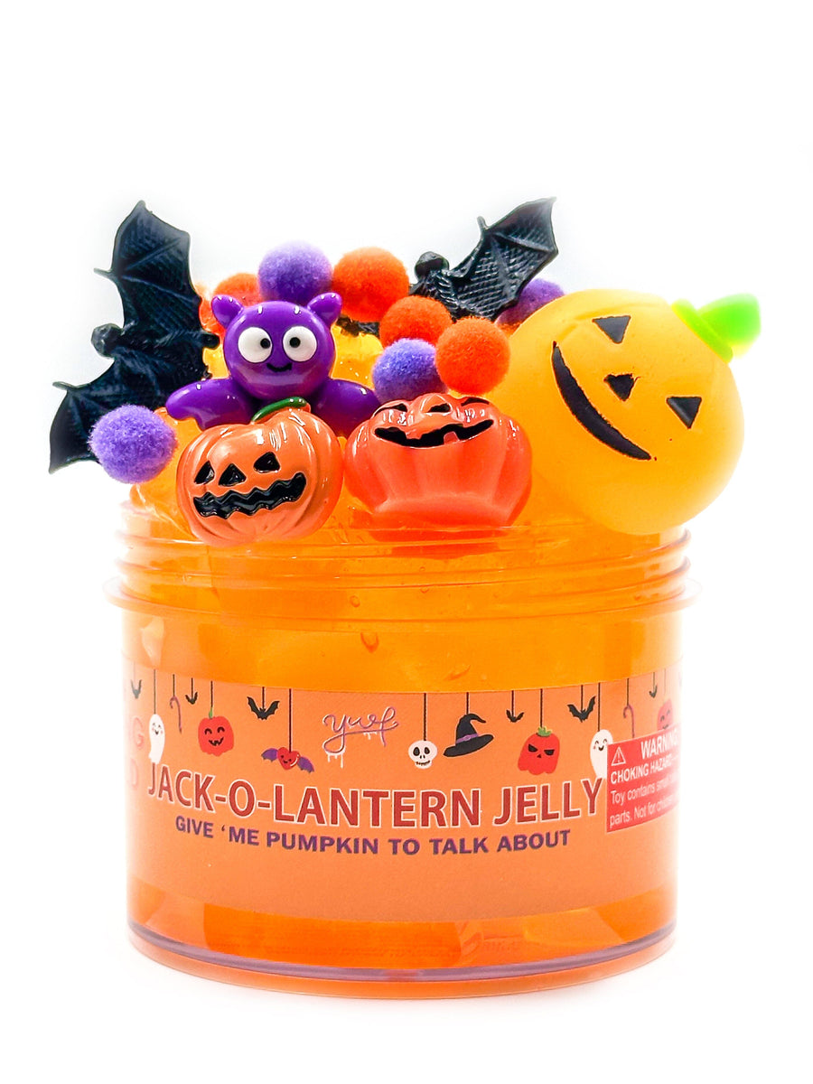 Jack-O-Lantern Jelly Slime Slime Young, Wild & Friedman 