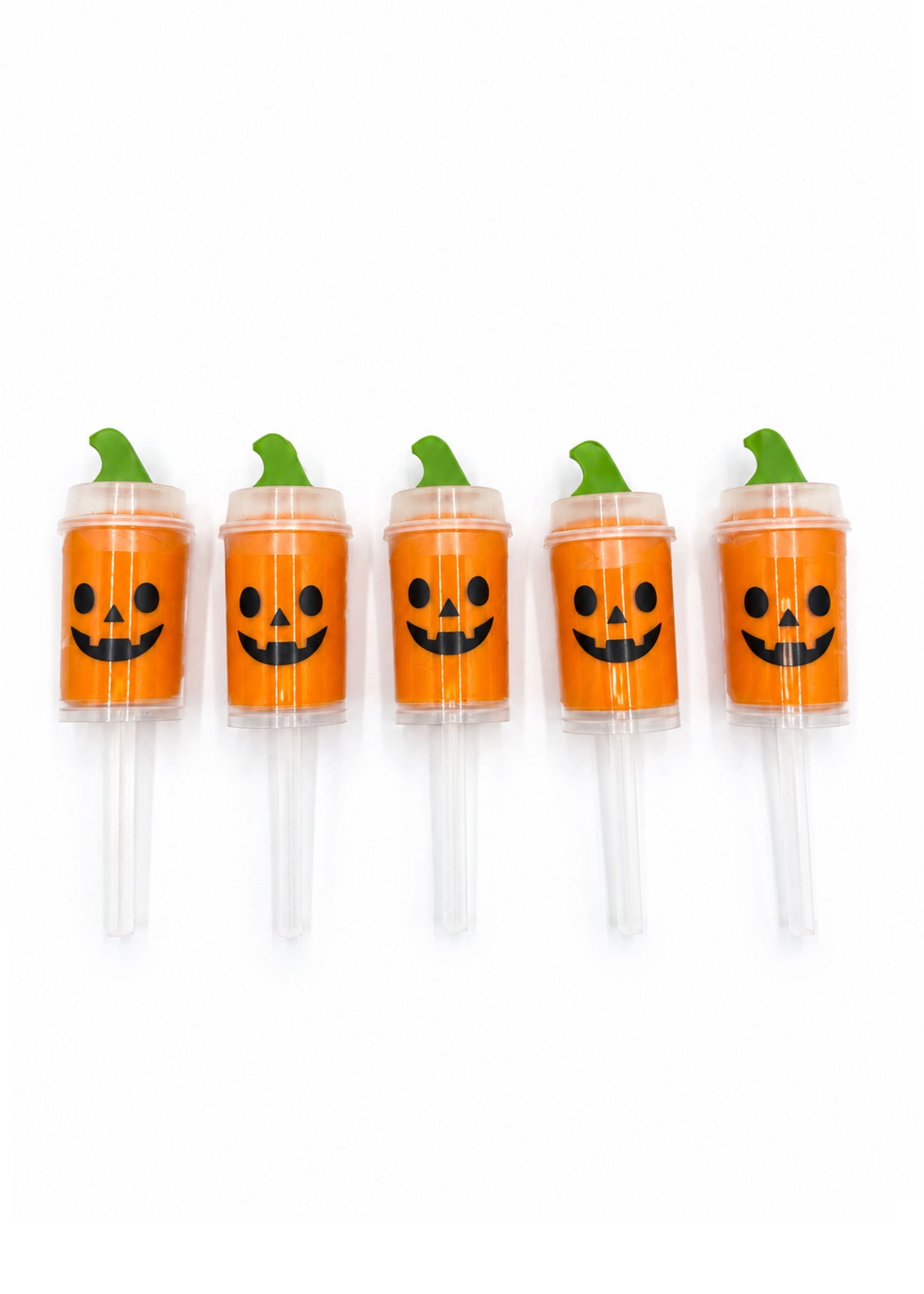 Jack-O-Lantern Sensory Dough Push Pop Sensory Dough Young, Wild & Friedman 