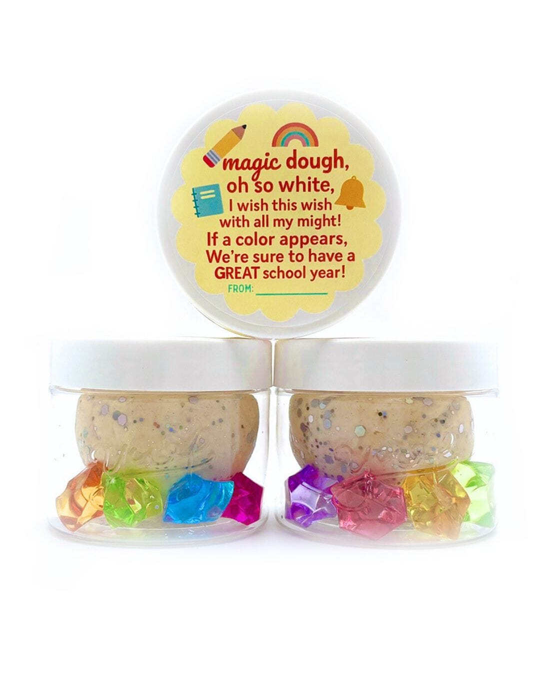 Magic Color Changing Sensory Dough Jar Sensory Dough Young, Wild & Friedman 
