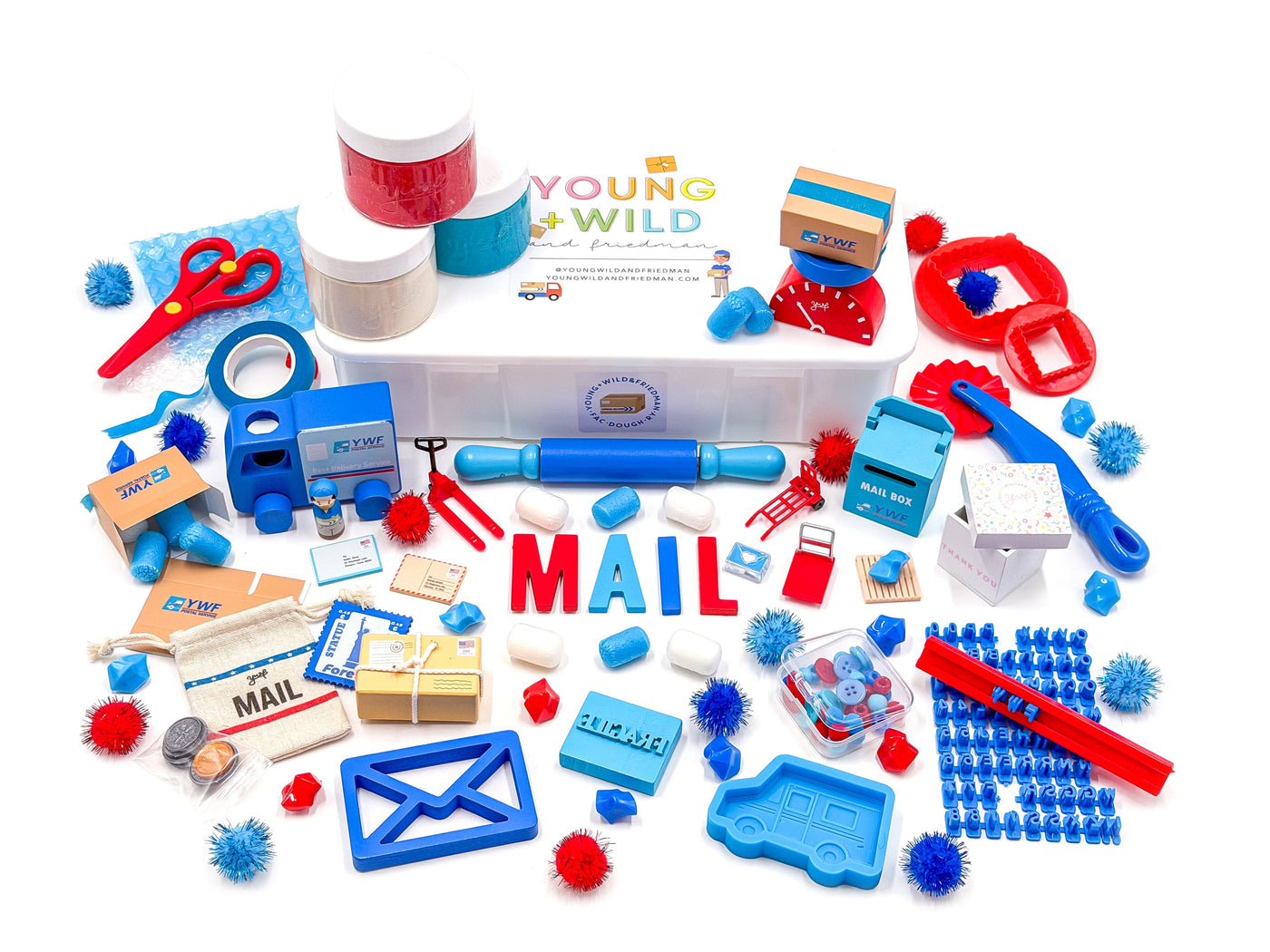 Mail Sensory Kit Sensory Kit Young, Wild & Friedman 