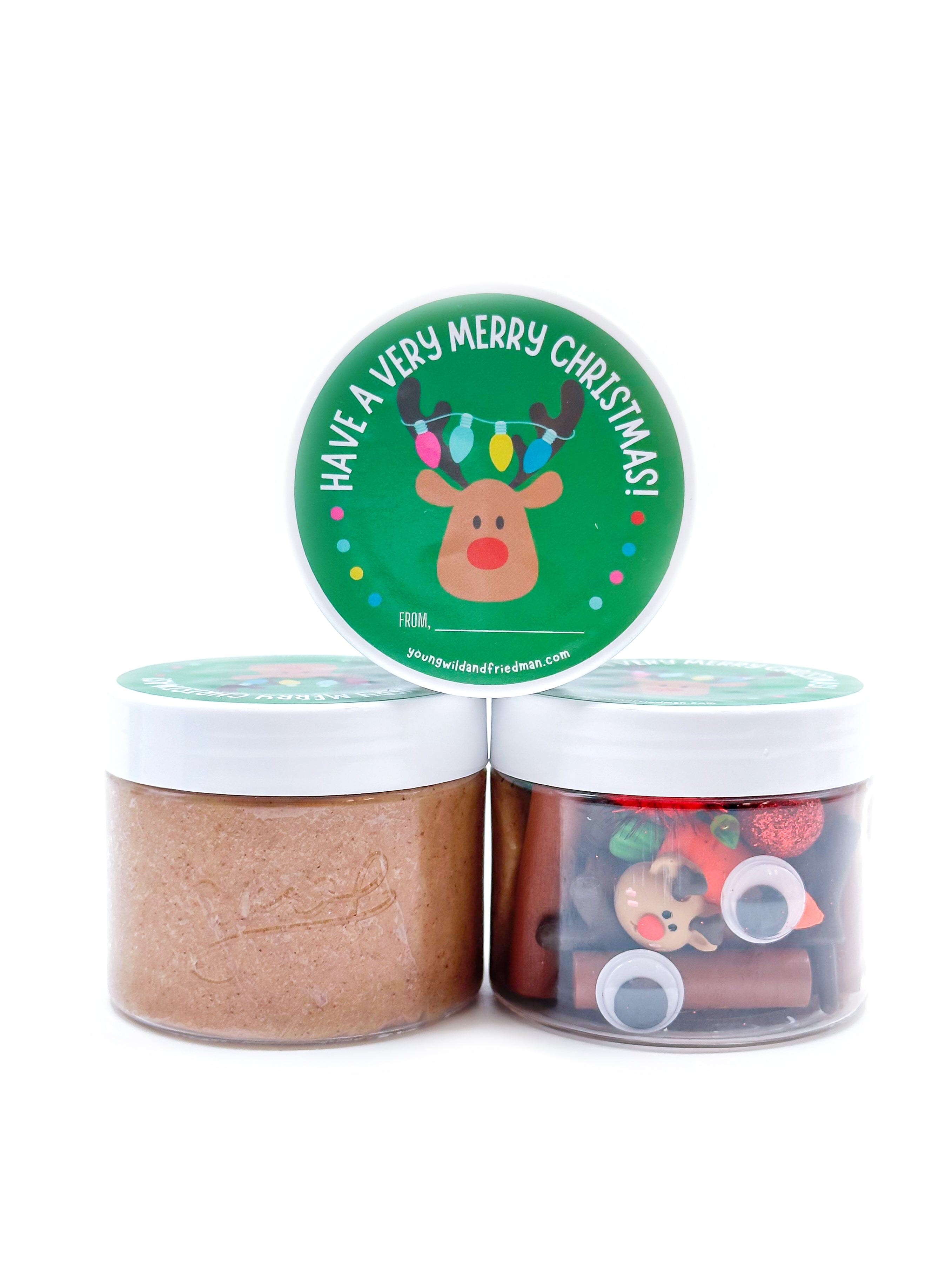 Make a Reindeer Sensory Dough Jar Sensory Dough Young, Wild & Friedman 