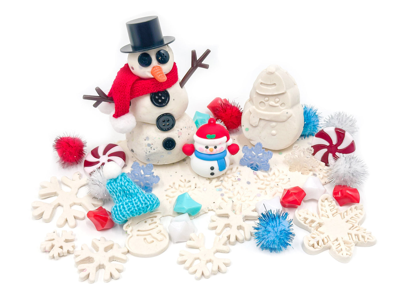 Make a Snowman Mini Sensory Kit Mini Kit Young, Wild & Friedman 