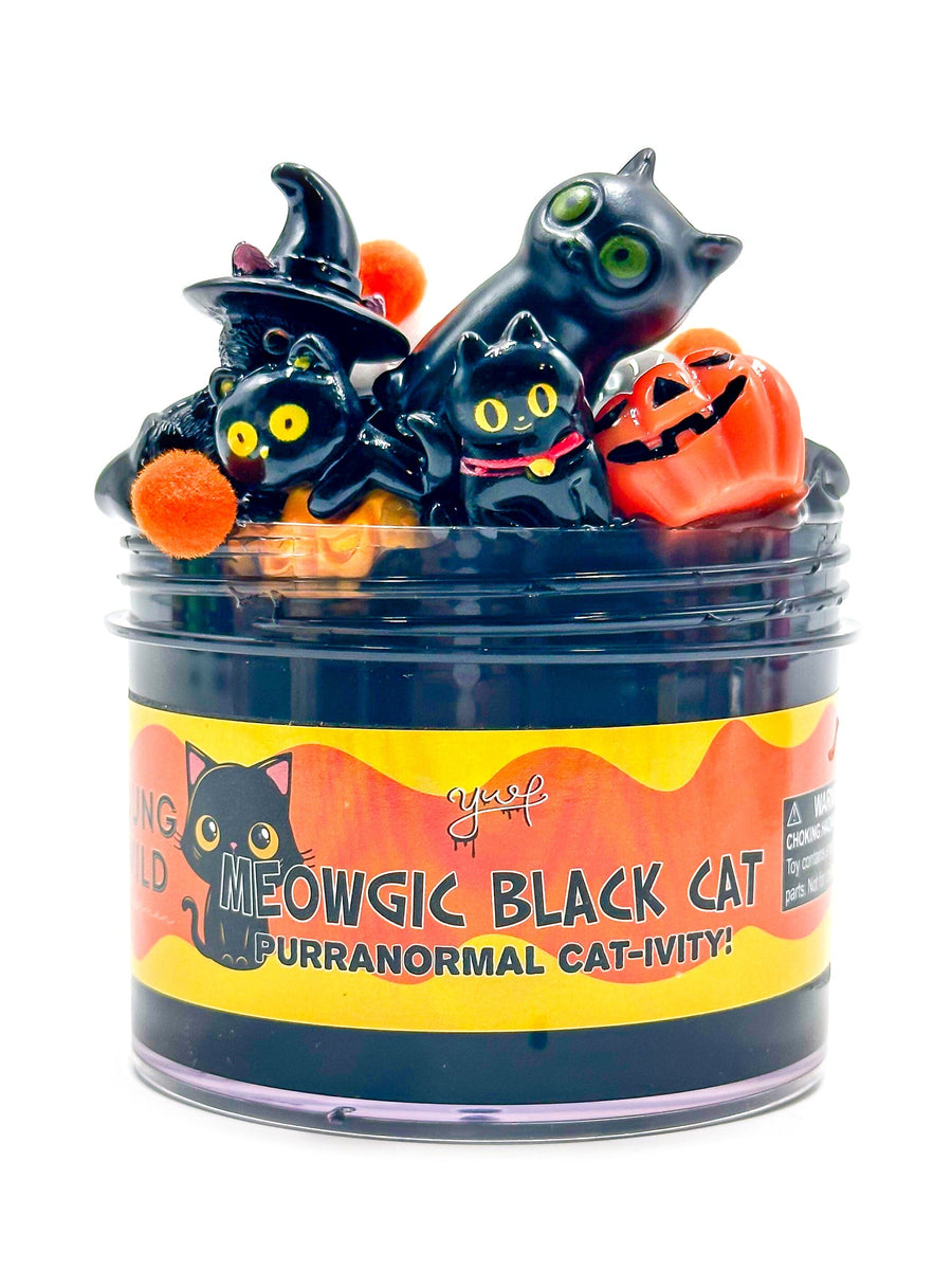 Meowgical Black Cat Slime Slime Young, Wild & Friedman 