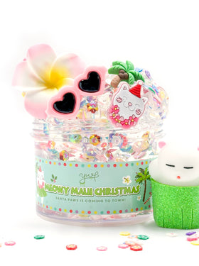 Meowy Maui Christmas Slime