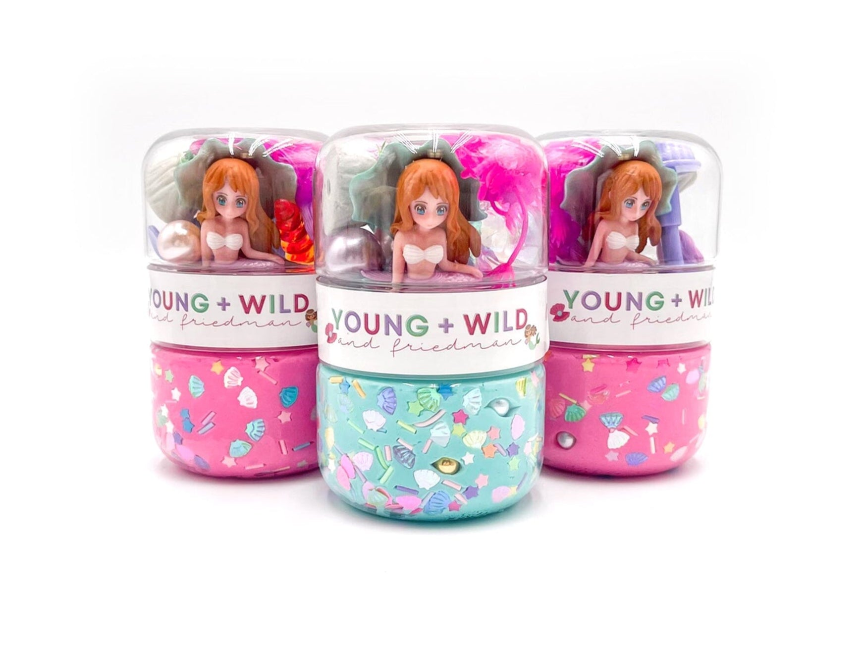 Mermaid Dough Jar Mermaid Dough Jar