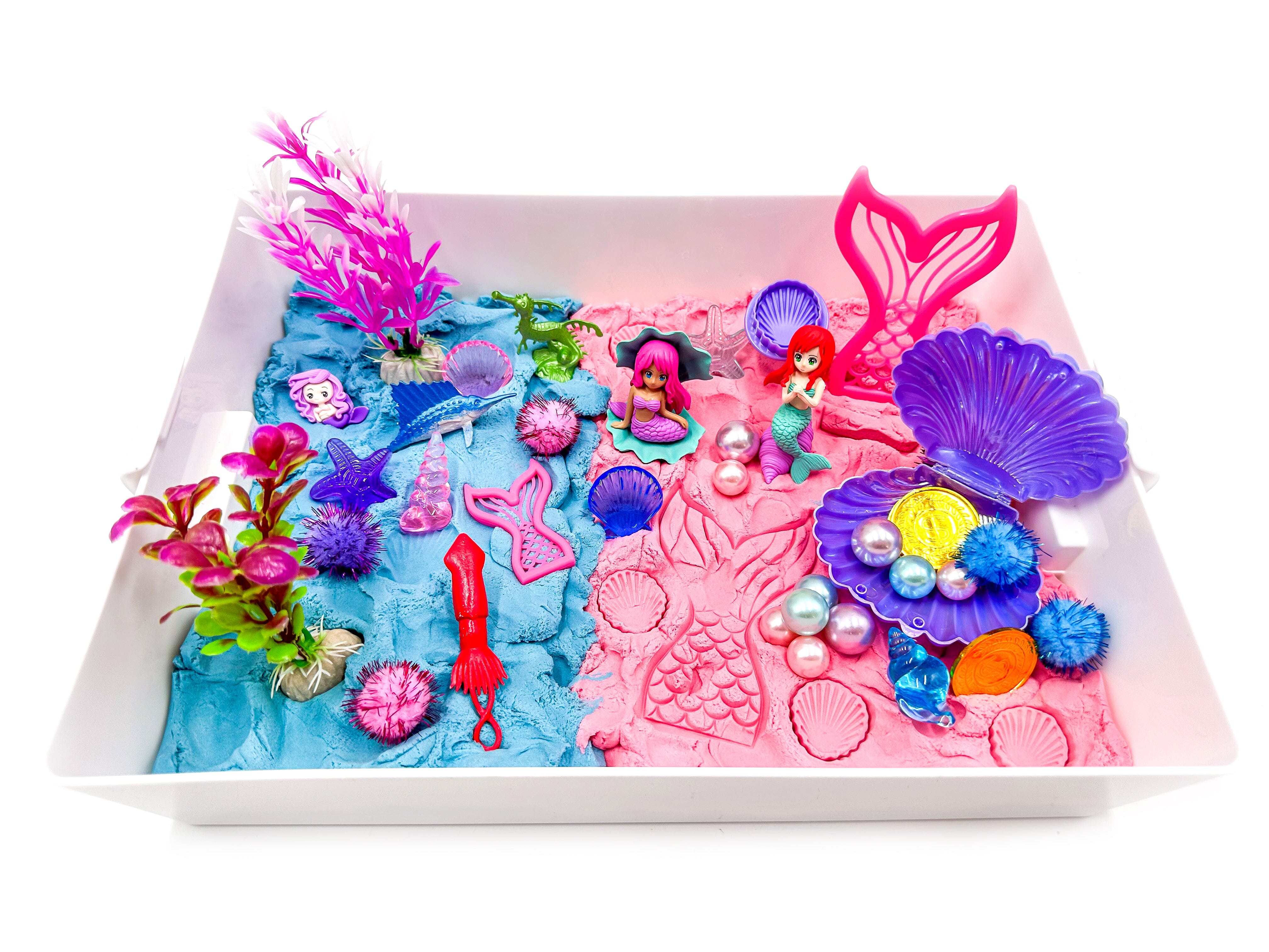 Mermaid Sensory Bin Sensory Bin Young, Wild & Friedman 