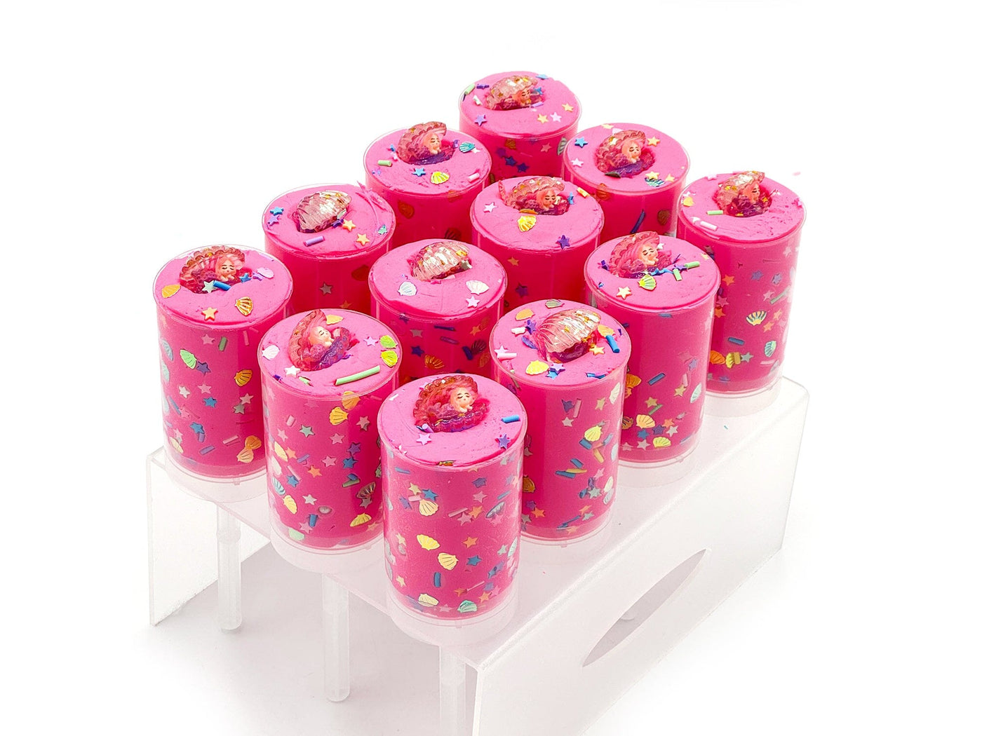 Mermaid Sensory Dough Push Pop Sensory Dough Young, Wild & Friedman 