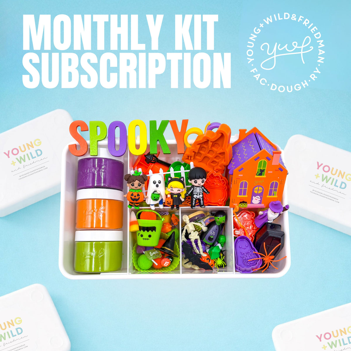Monthly Subscription - Boy Theme Subscription Young, Wild & Friedman 