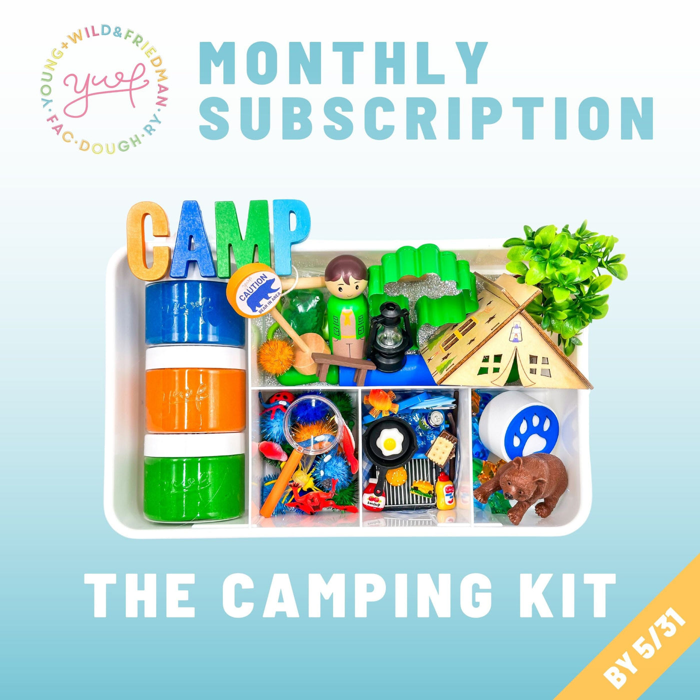 Monthly Subscription - Boy Theme Subscription Young, Wild & Friedman 