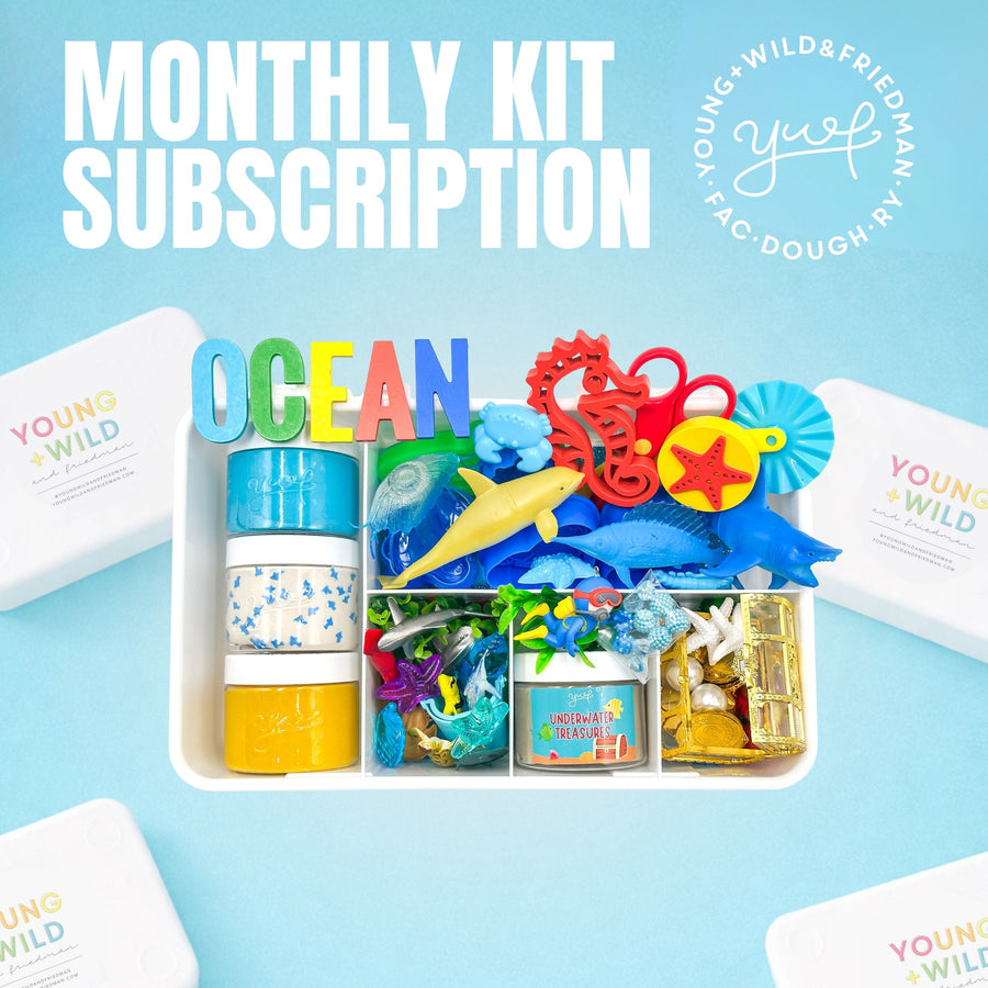 Monthly Subscription - Boy Theme Subscription Young, Wild & Friedman 