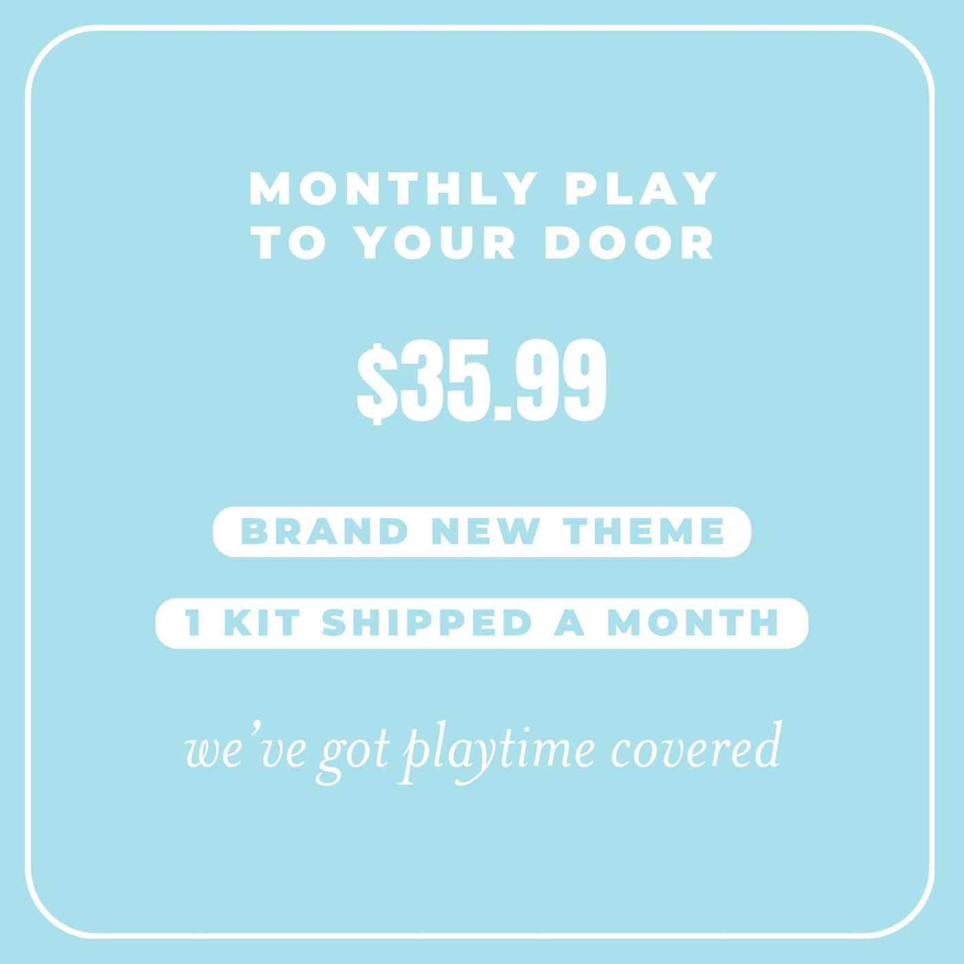 Monthly Subscription - Boy Theme Subscription Young, Wild & Friedman 