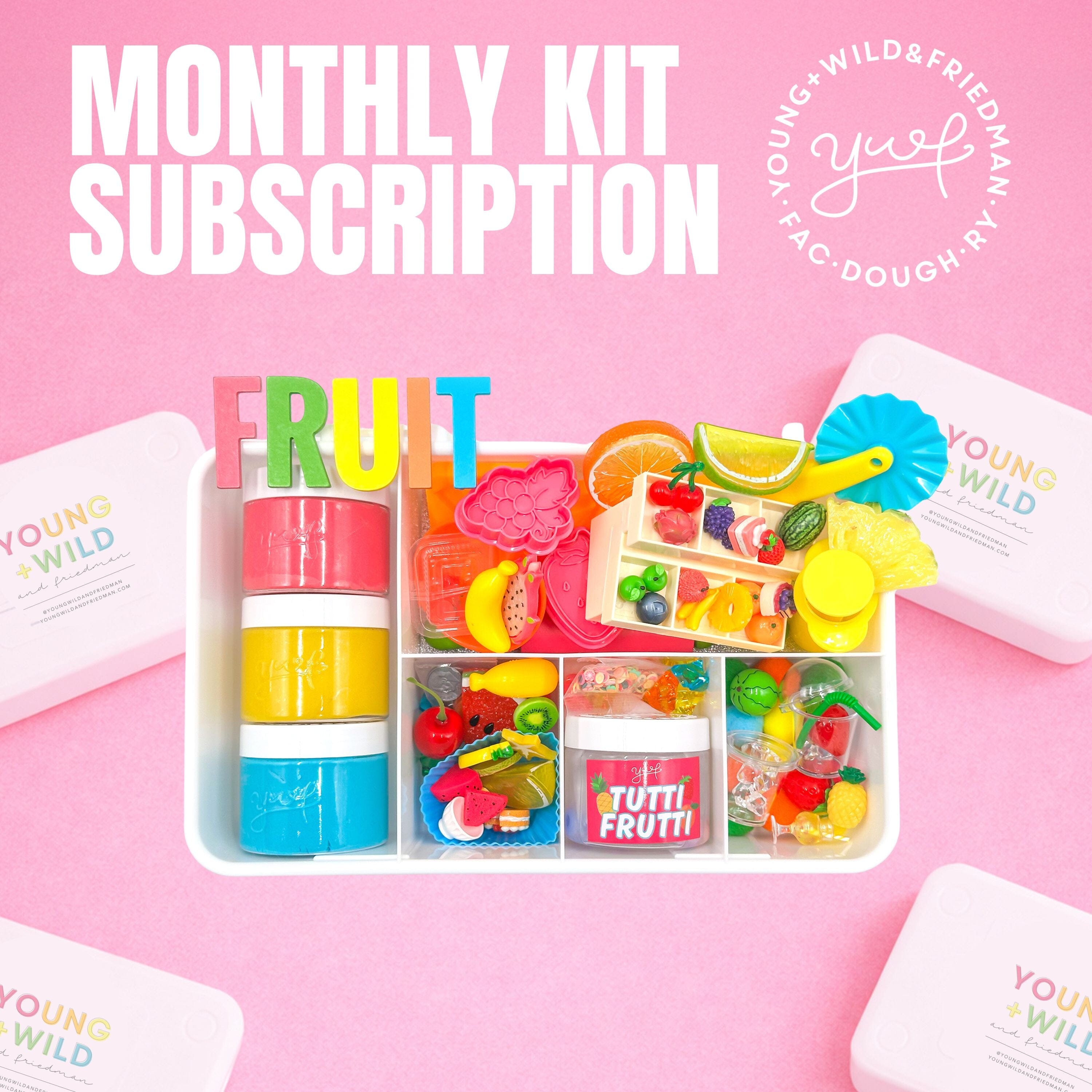Monthly Subscription - Girl Theme Subscription Young, Wild & Friedman 
